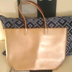 Bath and Body Works Champaign Gold Tote